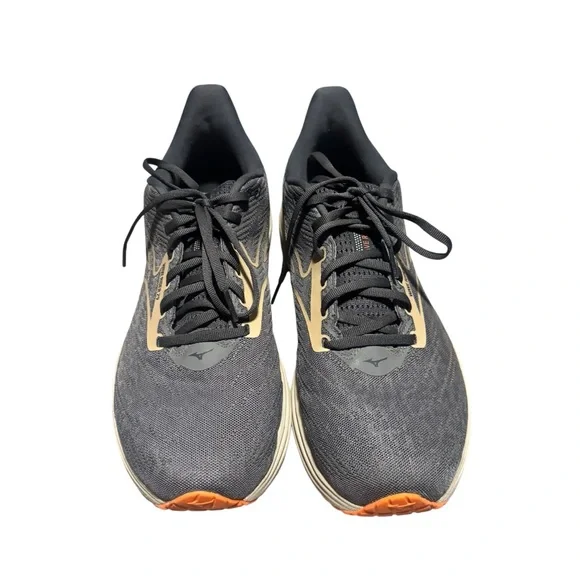Mizuno Wave Rider 29 Men's Athletic Road Running Shoe Grey Orange Size 12.5 - Picture 7 of 8